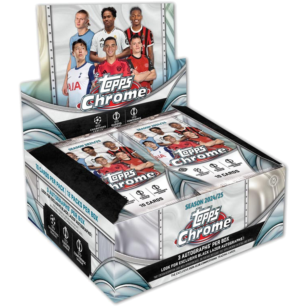 RTB - 2x Topps Chrome UEFA Club Competitions 2024/25 Jumbo