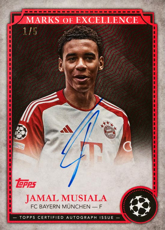 RTB - 2x Topps Chrome UEFA Club Competitions 2024/25 Jumbo – Bild 9