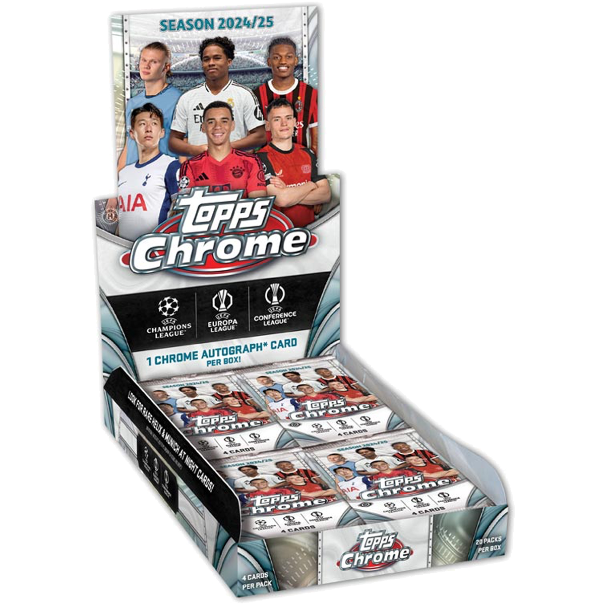 RTB - 2x Topps Chrome UEFA Club Competitions 2024/25 Hobby
