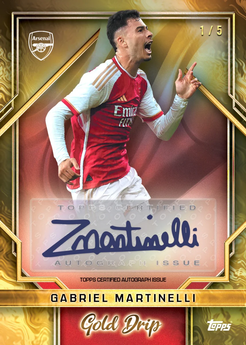 Topps Arsenal Team Set 2023/24 – Bild 7