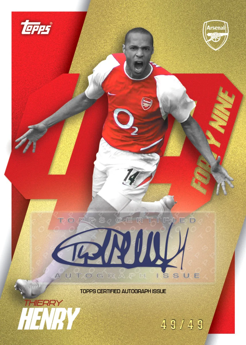 Topps Arsenal Team Set 2023/24 – Bild 10