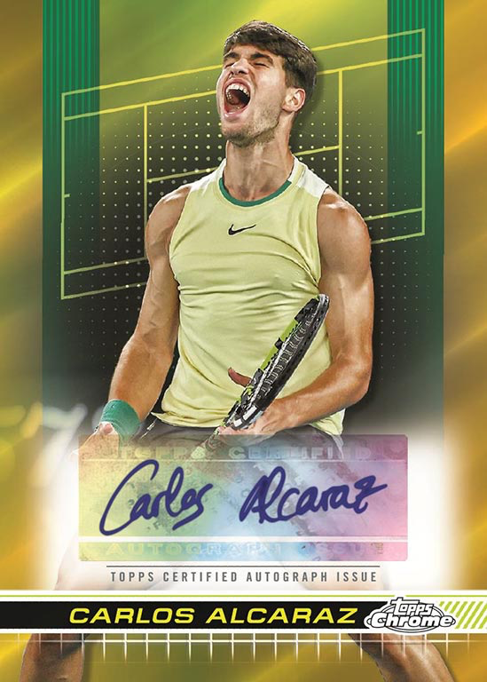 Topps Chrome Tennis 2024 Hobby – Bild 3