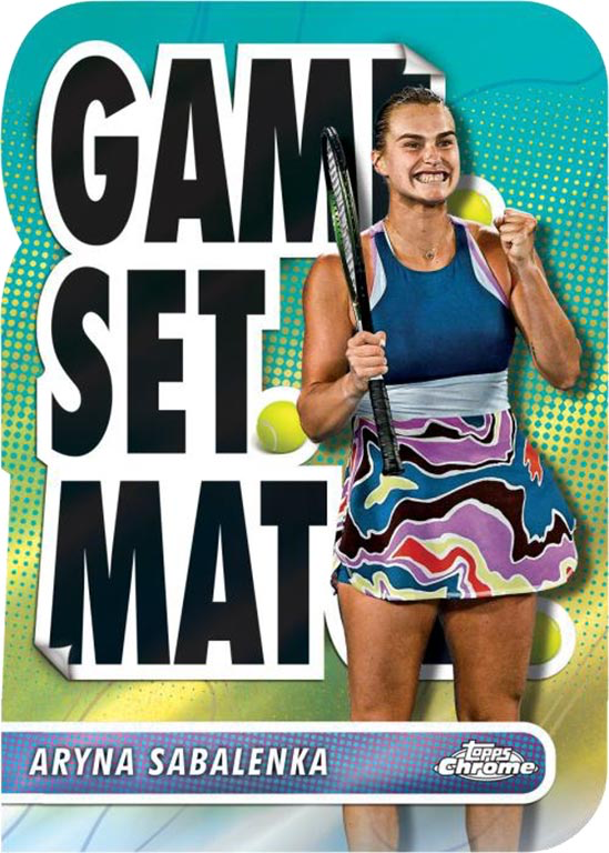 Topps Chrome Tennis 2024 Hobby – Bild 4