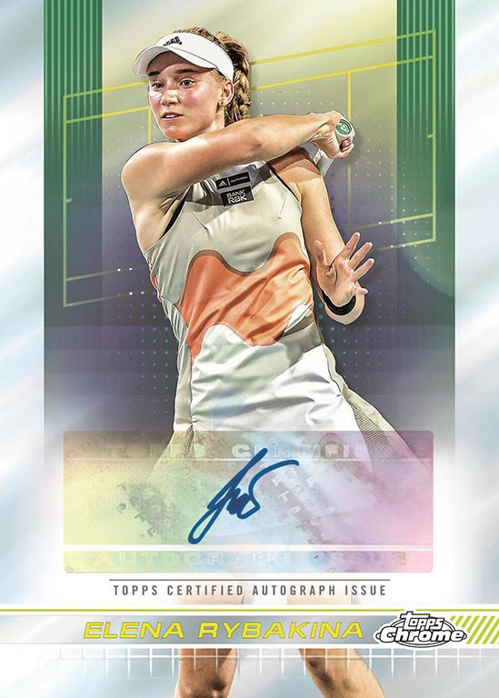 Topps Chrome Tennis 2024 Hobby – Bild 6