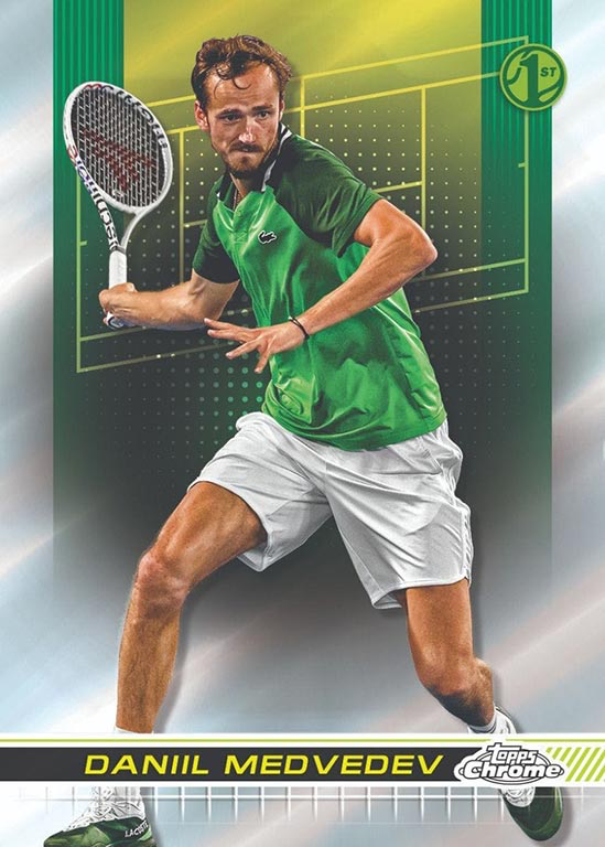Topps Chrome Tennis 2024 Hobby – Bild 8