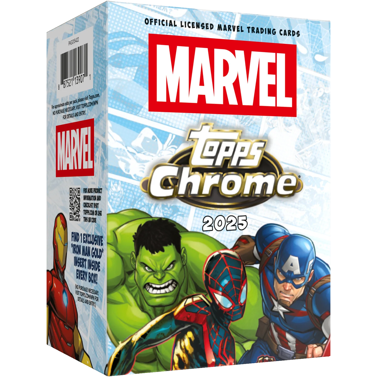Topps Chrome Marvel Comics 2025 Value