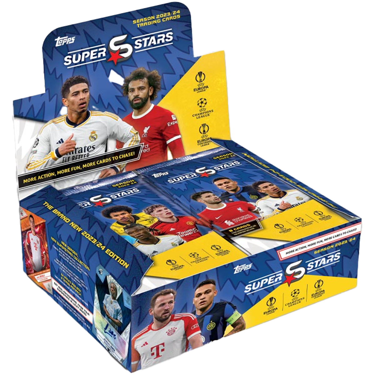 Topps Superstars UEFA Club Competitions 2023/24 Display