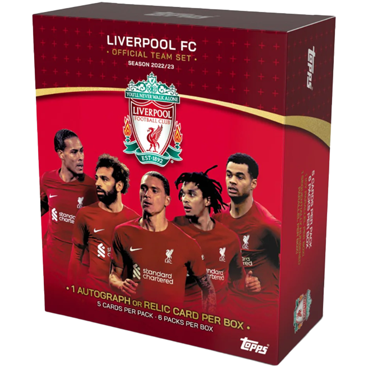Topps Liverpool FC Team Set 2022/23