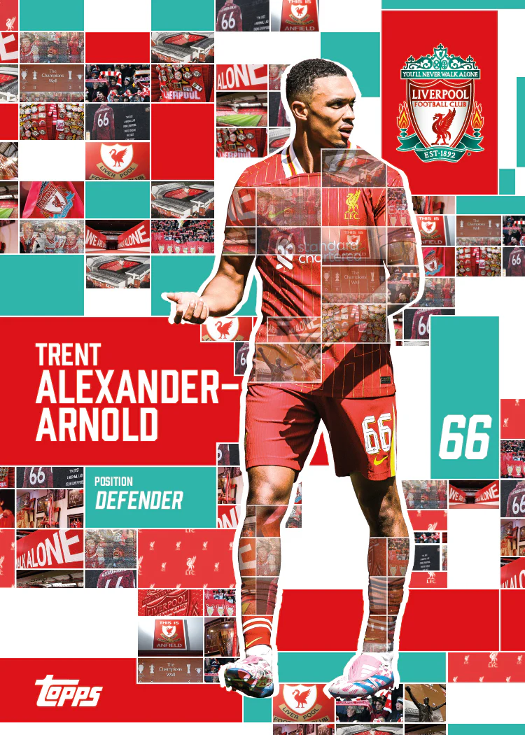 Topps Liverpool FC Team Set 2024/25 – Bild 9