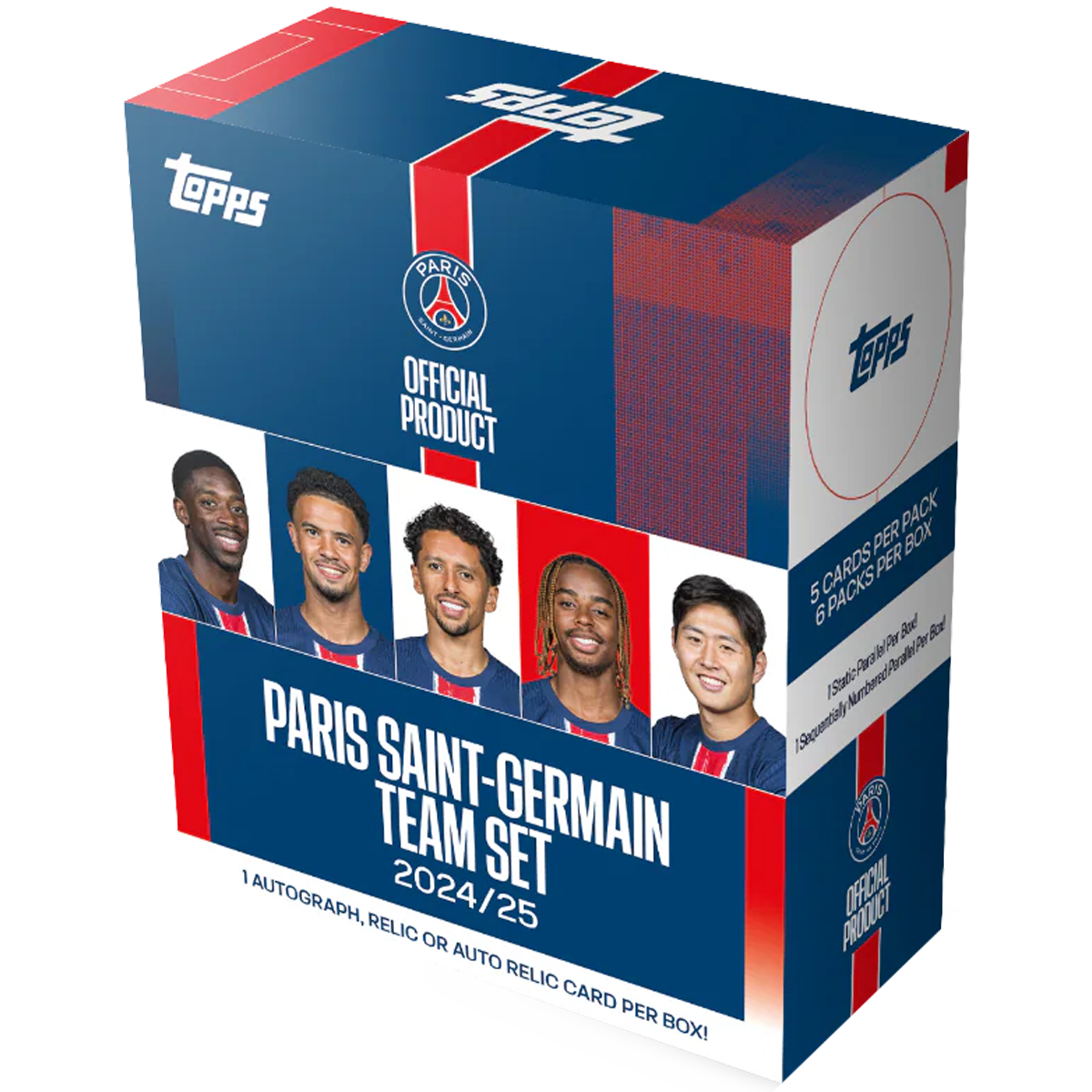 Topps Paris Saint-Germain Team Set 2024/25