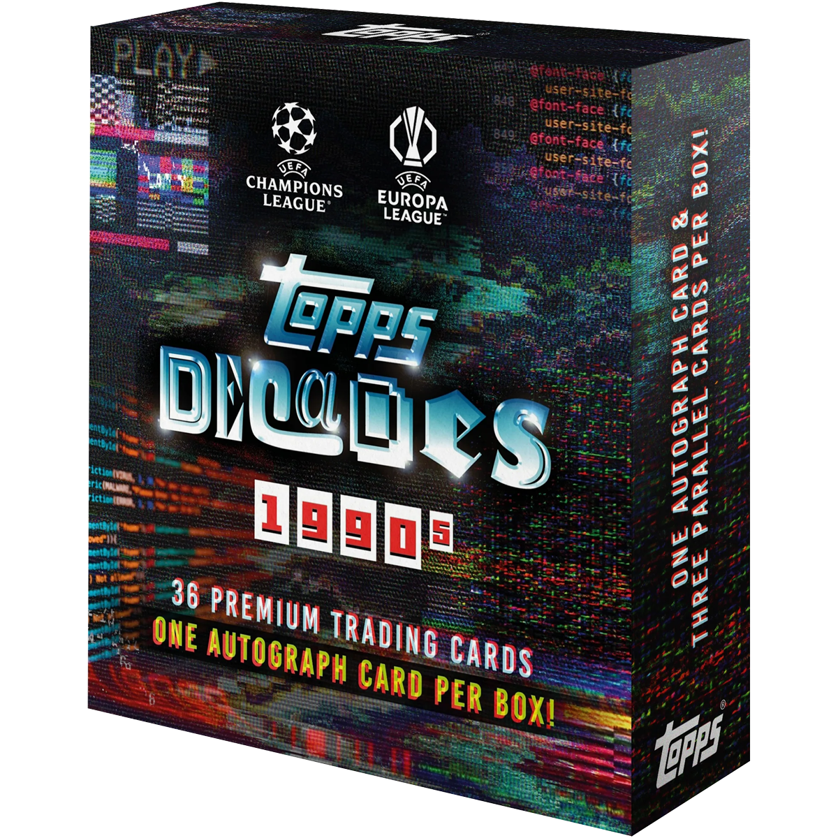 Topps Decades UEFA Club Competitions 2025