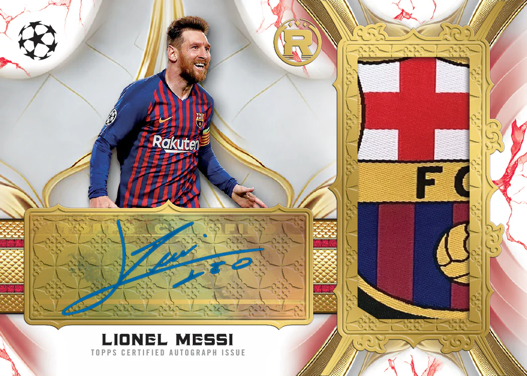 Topps Reverence UEFA Club Competitions 2024/25 - Autograph / Patch – Bild 4