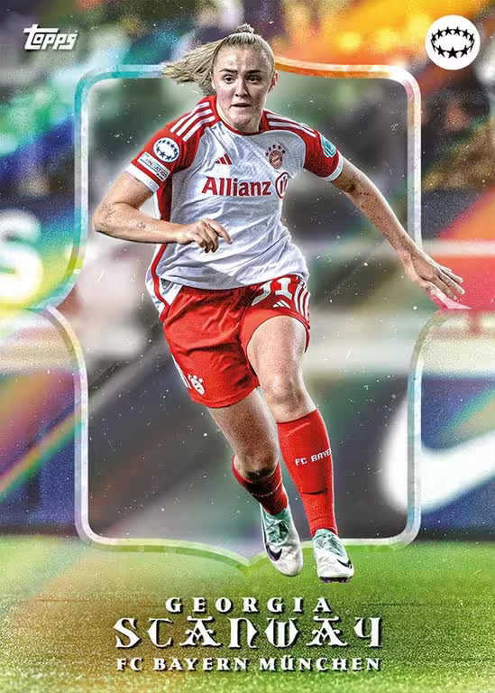 Topps Platinum UEFA Womens Champions League Altana Bonmati Curated Set 2023/24 – Bild 2
