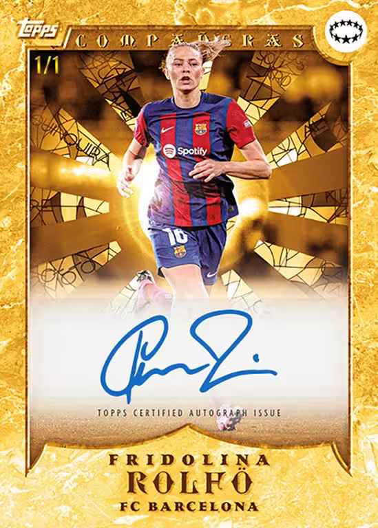 Topps Platinum UEFA Womens Champions League Altana Bonmati Curated Set 2023/24 – Bild 5