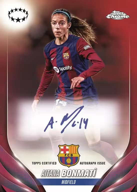 Topps Chrome UEFA Womens Champions League 2023/24 Hobby – Bild 5