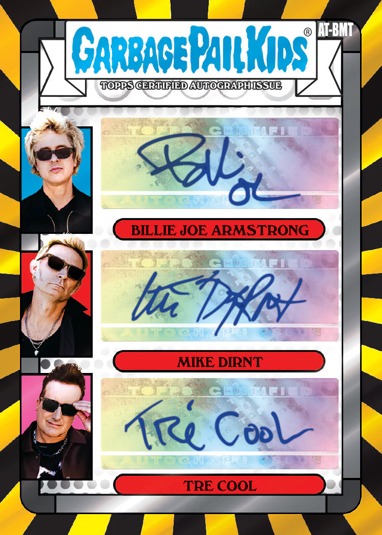 Topps Garbage Pail Kids Battle of the Bands: Green Day Hobby – Bild 4