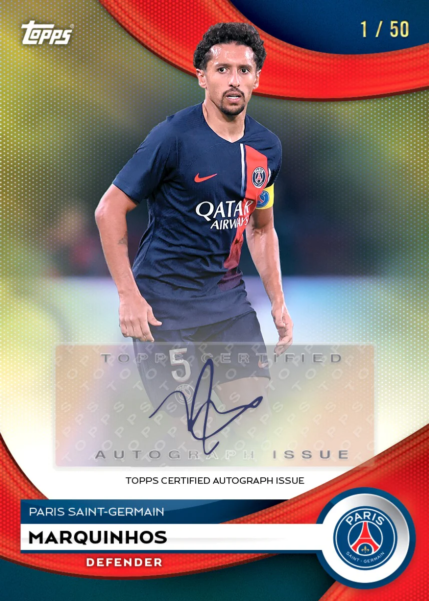 Topps Paris Saint-Germain Team Set 2023/24 – Bild 6