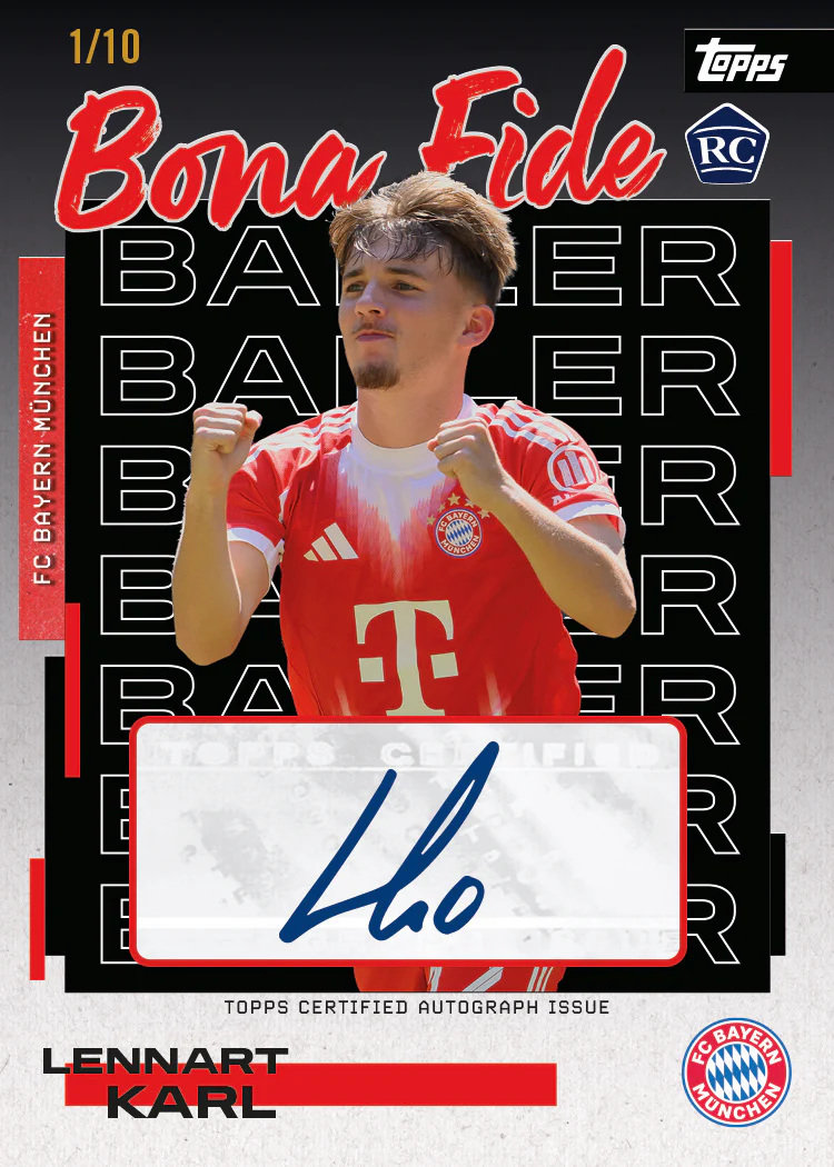 Topps FC Bayern Team Set 2025/26 – Bild 3