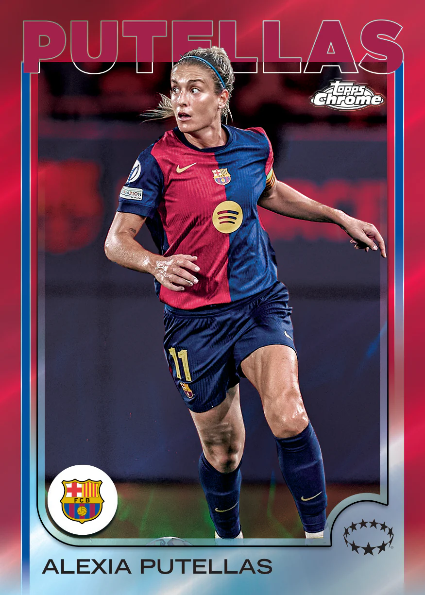 Topps Chrome UEFA Womens Champions League 2024/25 Hobby – Bild 3
