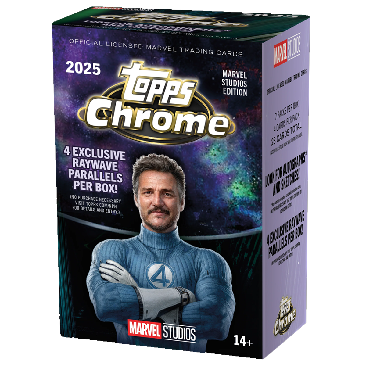 Topps Chrome Marvel Studios 2025 Blaster