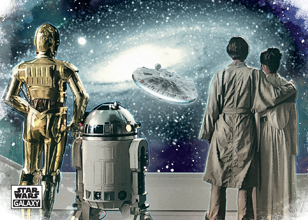Topps Chrome Star Wars Galaxy 2025 Hobby – Bild 8