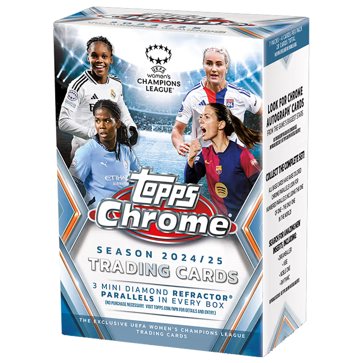 Topps Chrome UEFA Womens Champions League 2024/25 Blaster