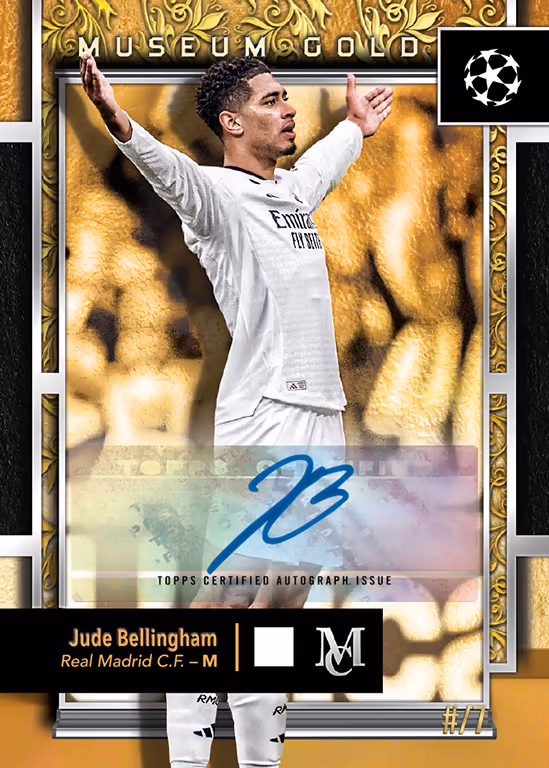 Topps Museum UEFA Club Competitions 2024/25 Hattrick – Bild 2