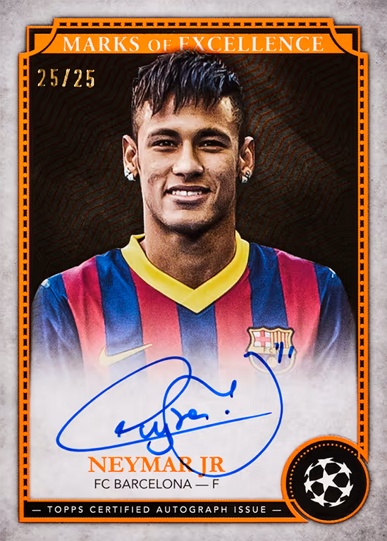 Topps Museum UEFA Club Competitions 2024/25 Hattrick – Bild 4