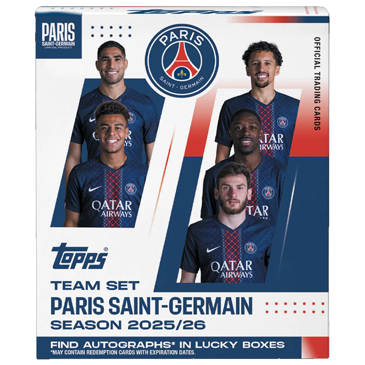 Topps Paris Saint-Germain Team Set 2025/26