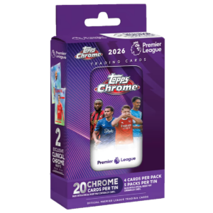 Topps Chrome Premier League Soccer 2025/26 Tin