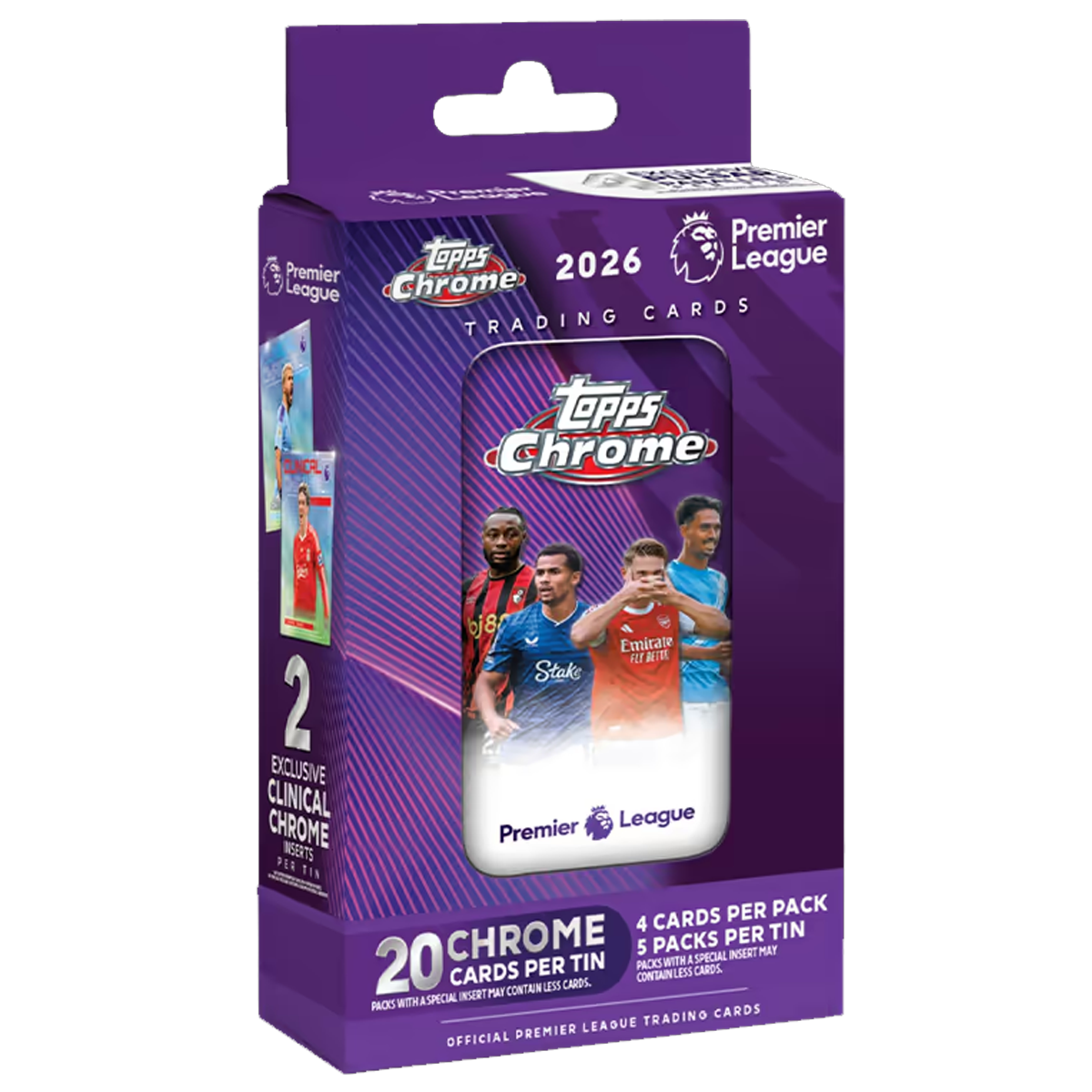 Topps Chrome Premier League Soccer 2025/26 Tin