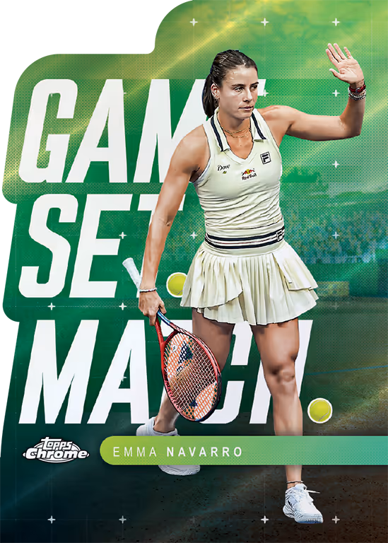 Topps Chrome Tennis 2025 Breakers Delight – Bild 8