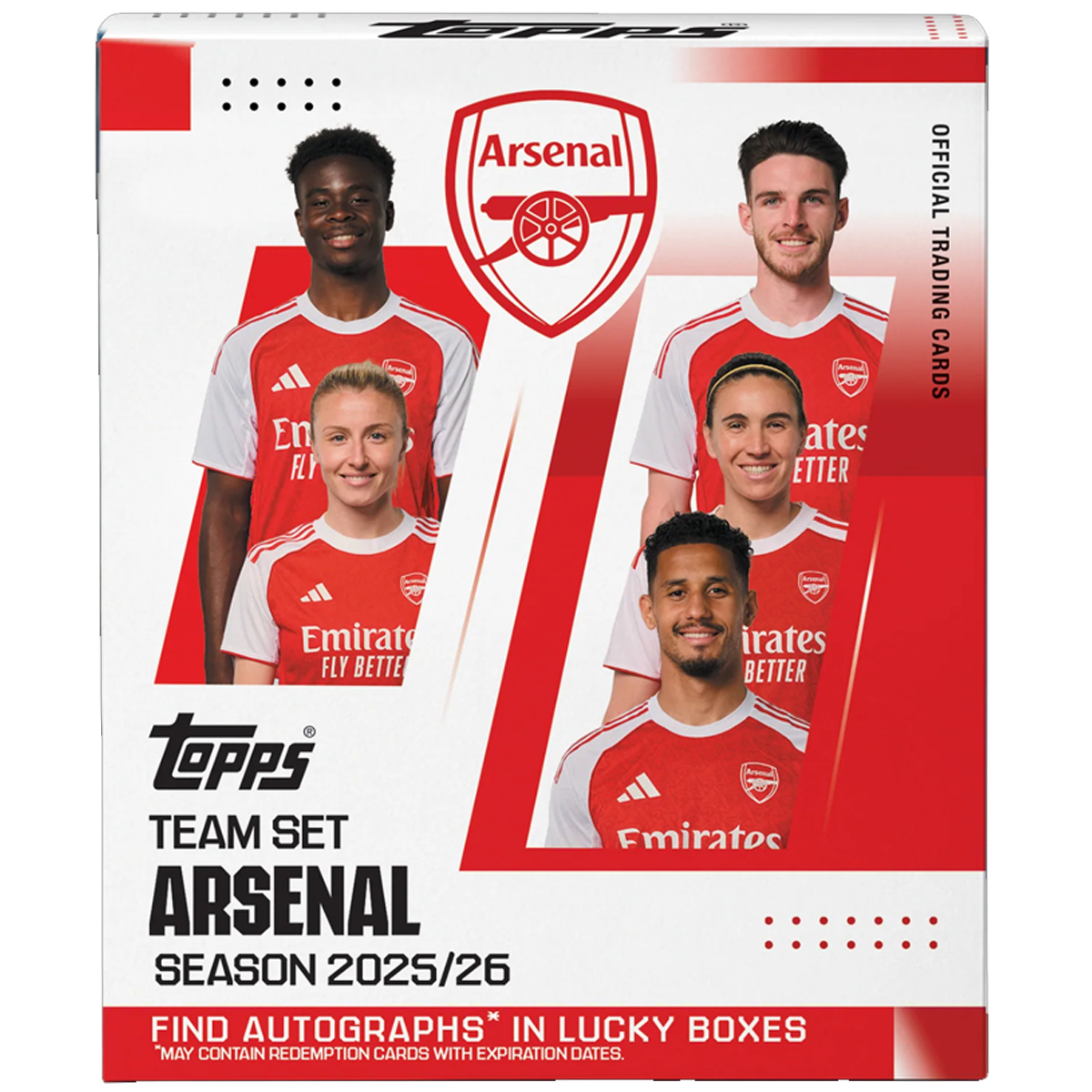 Topps Arsenal Team Set 2025/26