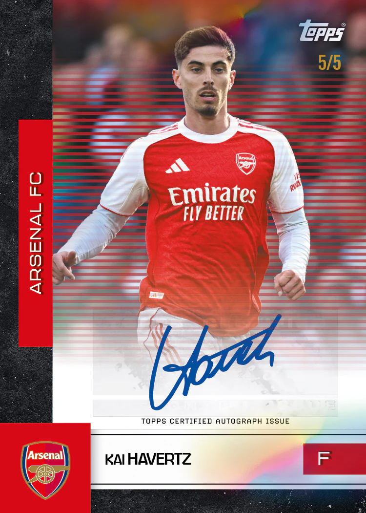 Topps Arsenal Team Set 2025/26 – Bild 3