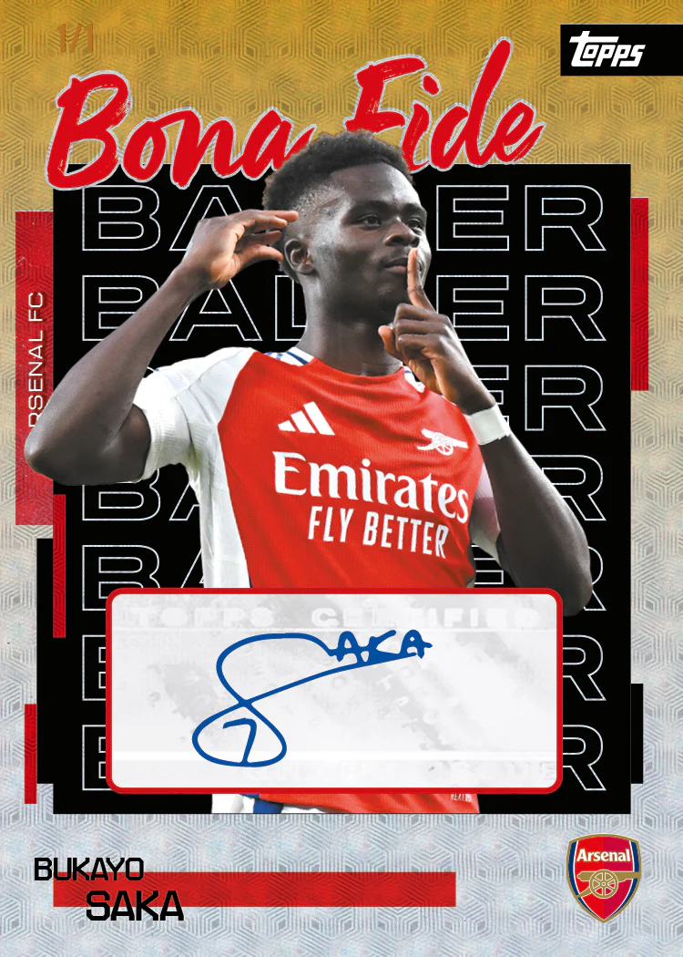 Topps Arsenal Team Set 2025/26 – Bild 4