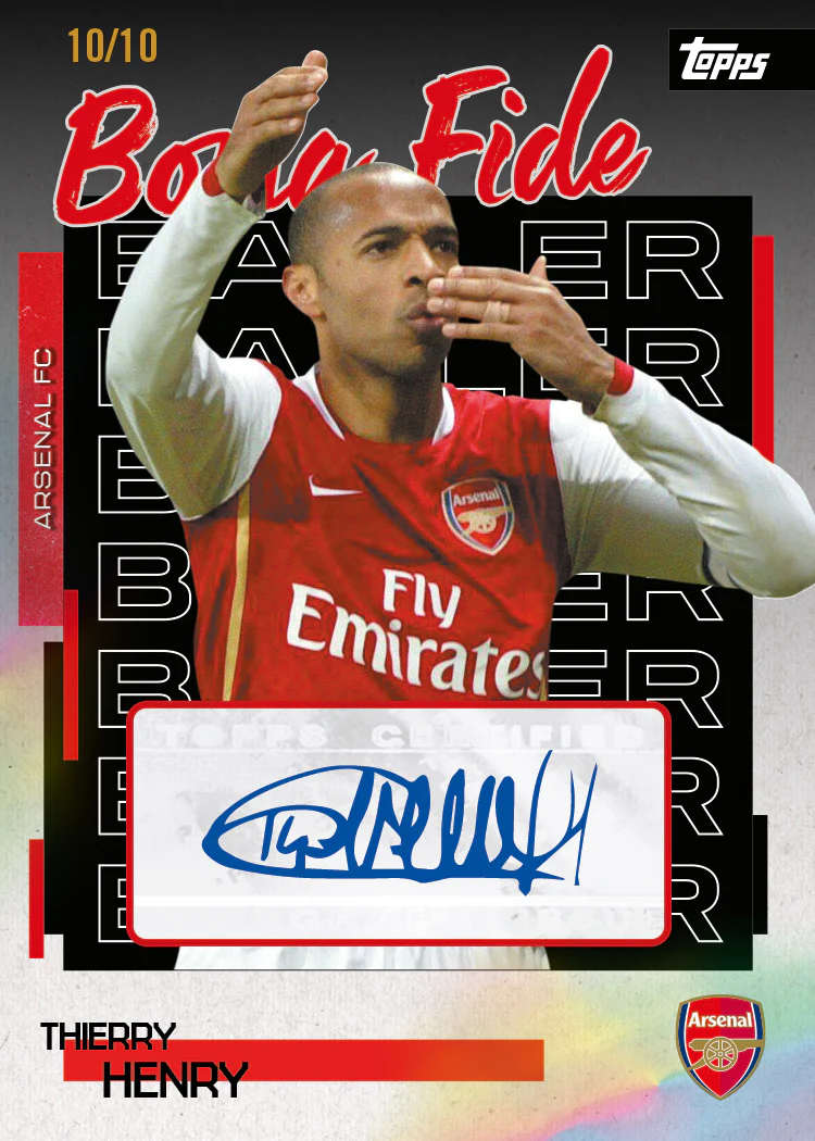 Topps Arsenal Team Set 2025/26 – Bild 2
