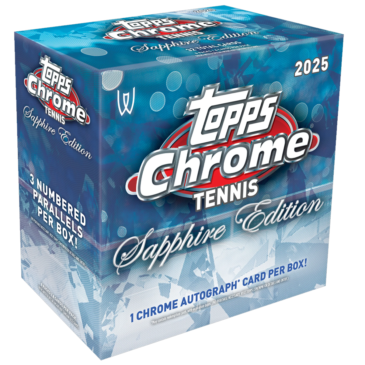 Topps Chrome Tennis Sapphire 2025