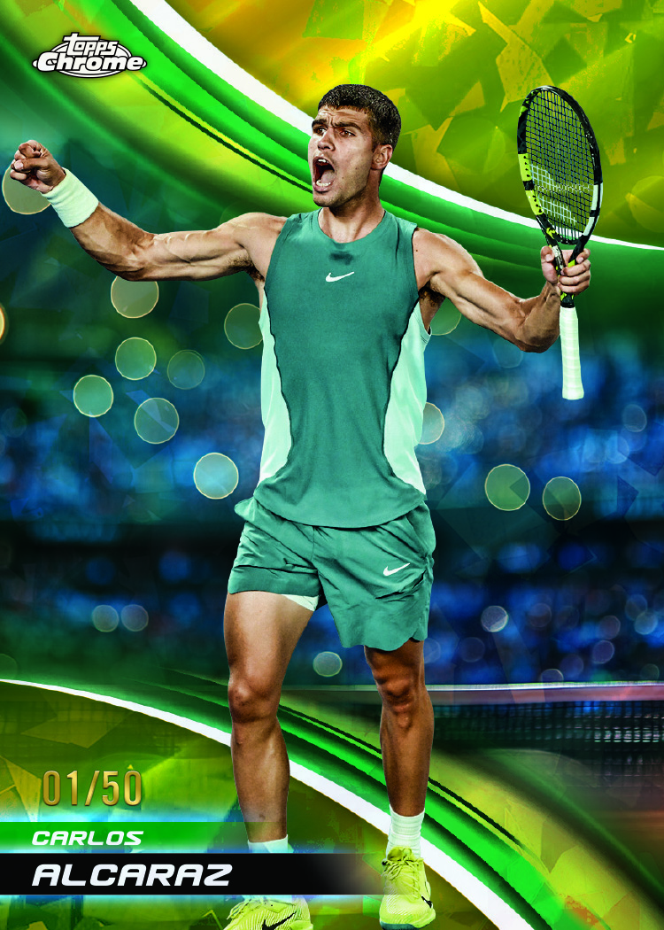 Topps Chrome Tennis Sapphire 2025 – Bild 2