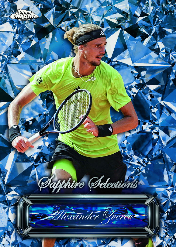 Topps Chrome Tennis Sapphire 2025 – Bild 5