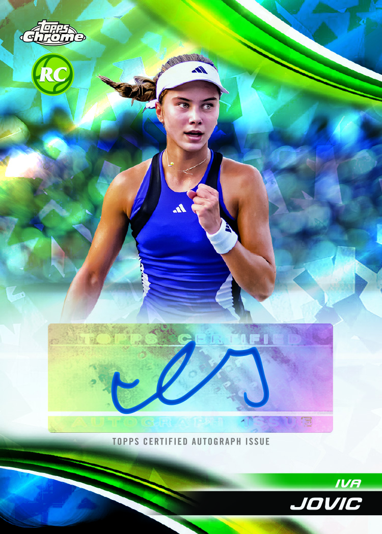 Topps Chrome Tennis Sapphire 2025 – Bild 7