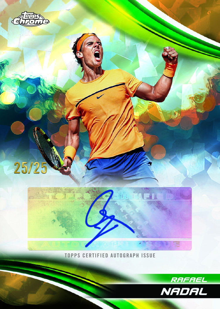 Topps Chrome Tennis Sapphire 2025 – Bild 6