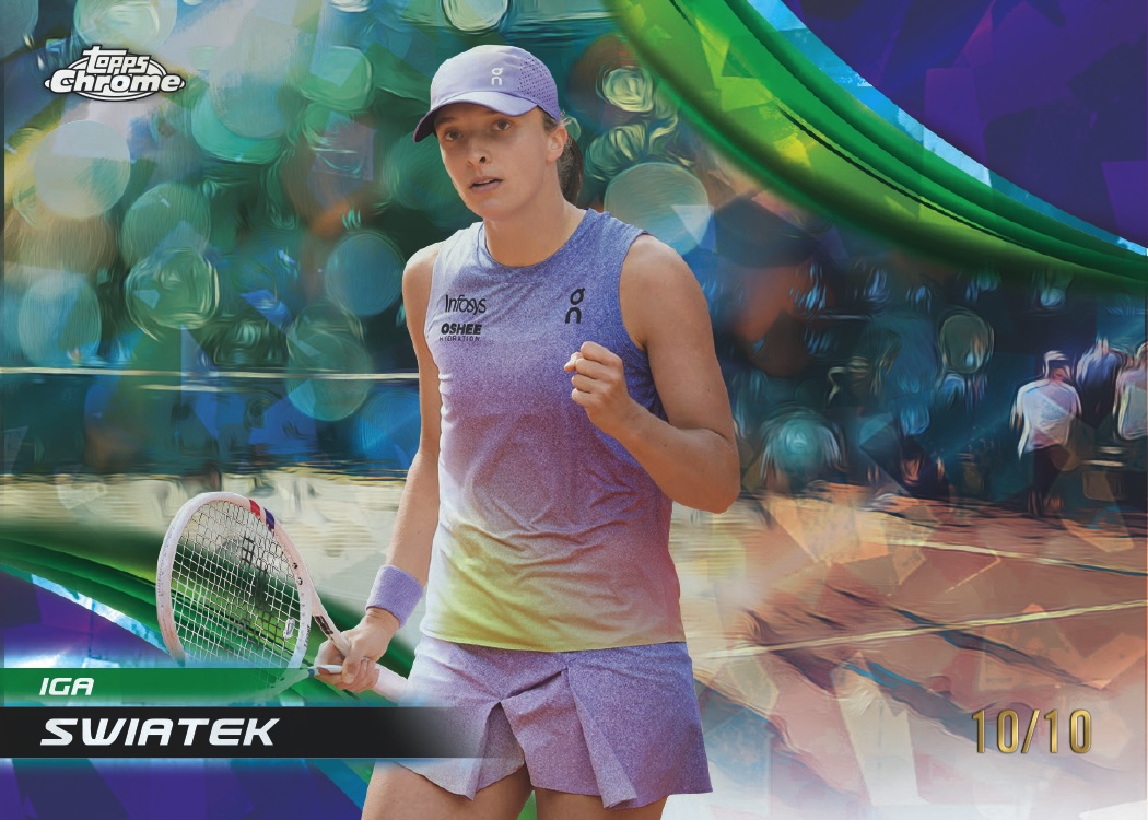 Topps Chrome Tennis Sapphire 2025 – Bild 3