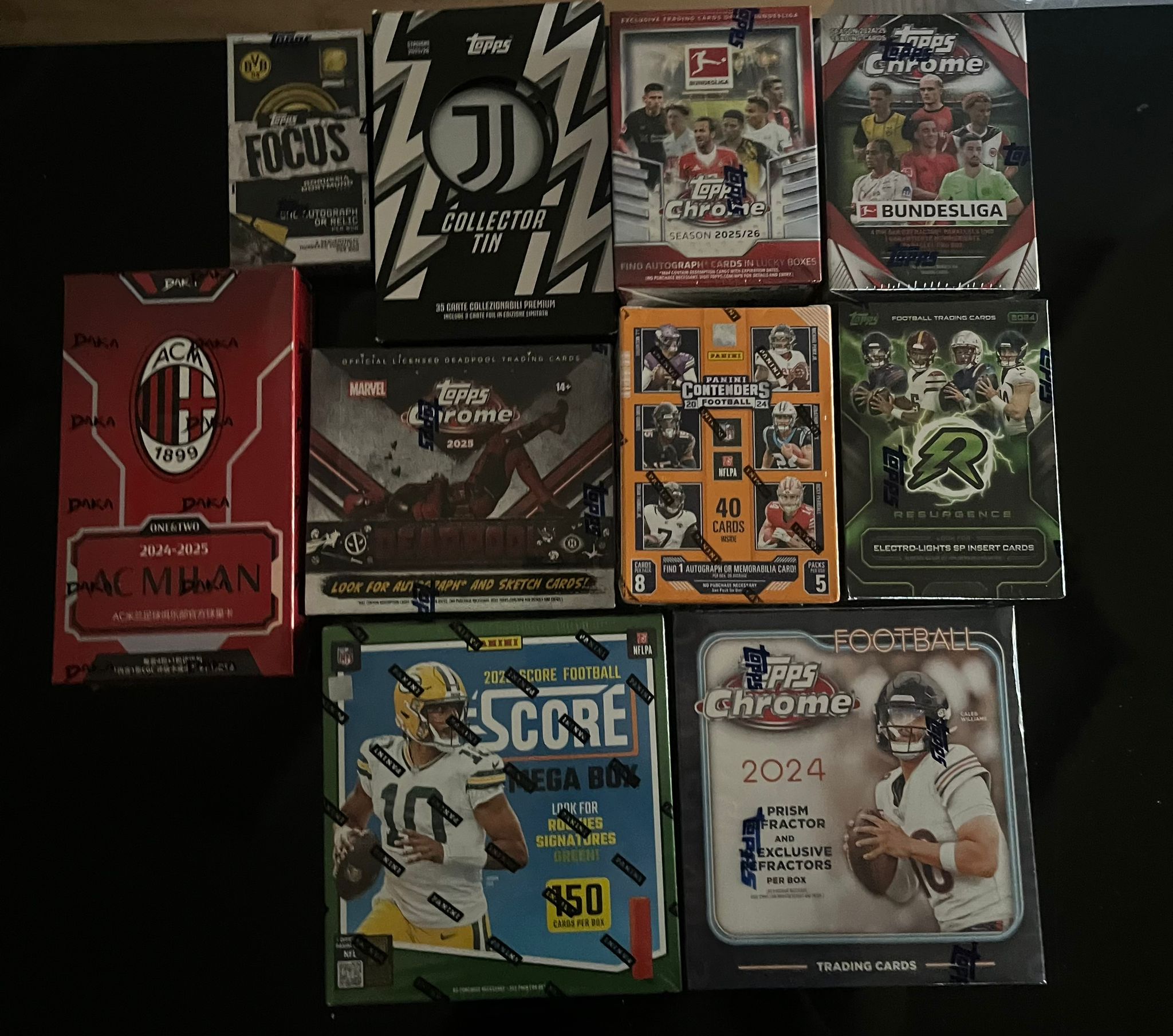 MIXED Left Side Serial Number Break #15
